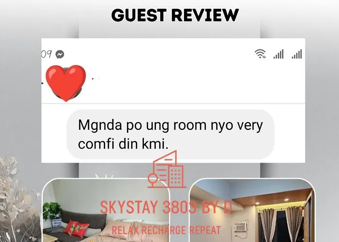 High-floor With Views- Skystay 3803 By D Manila